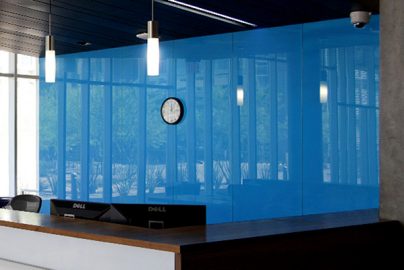 back painted colored glass