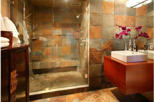 frameless shower glass