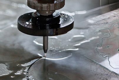 water jet cutting