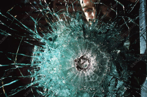 bullet-proof laminated glass