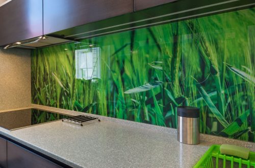 Backsplash Painted Glass