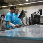 CNC cutting by Bear Glass