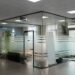 sandblasted glass