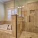 bathroom, tile, house, faucet, architecture, indoors, residential, interior, bath, contemporary, brown house, brown bathroom, brown interior, bathroom, bathroom, bathroom, bathroom, bathroom